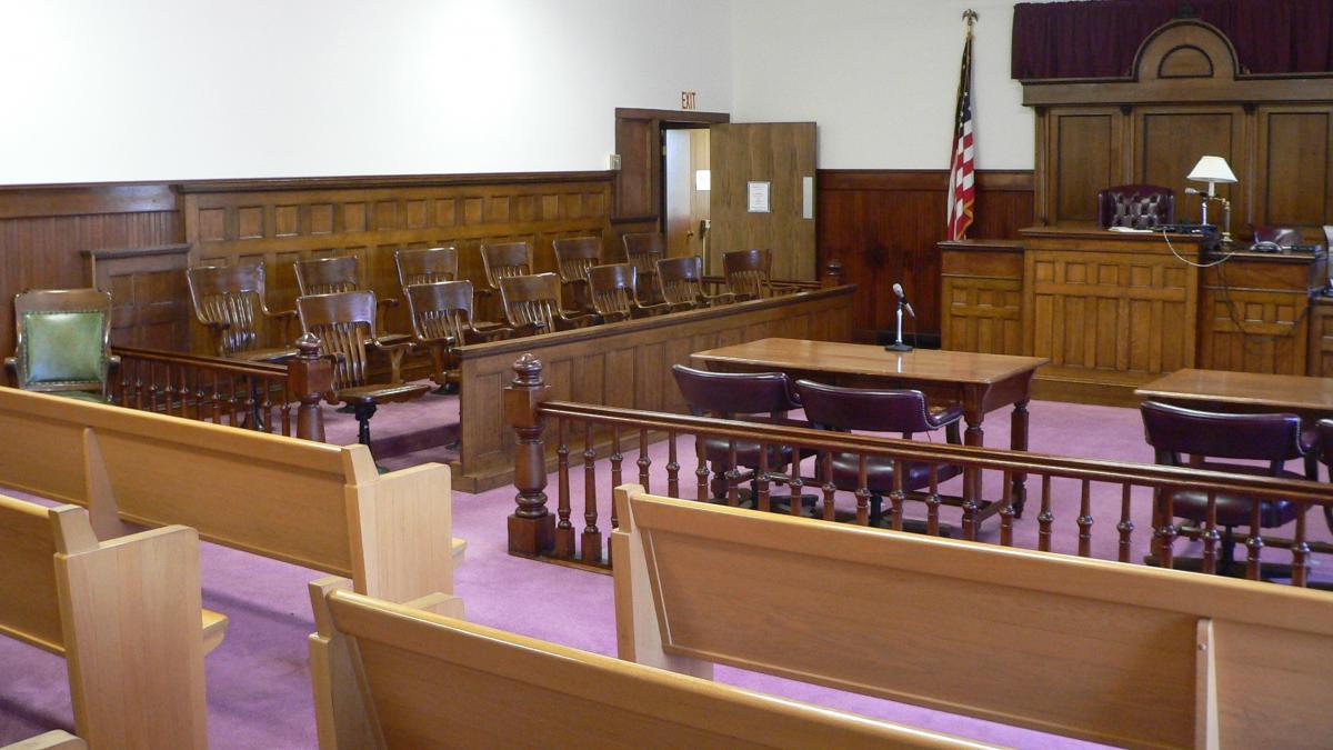Courthouse Courtroom