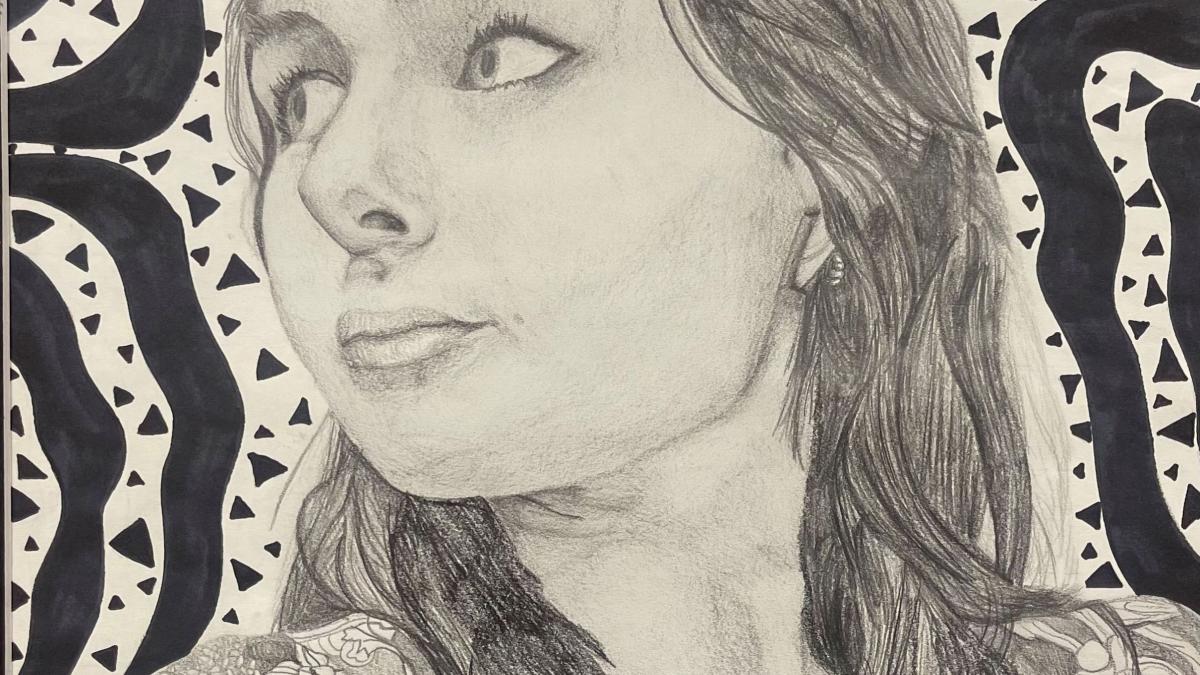 Helena High School, Ashlyn Humphrey, Self Portrait