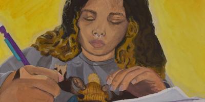 Thompson High School, Mitsu Gallegos, Brightly Shining