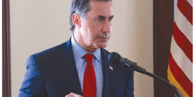 Rep. Gary Palmer at podium