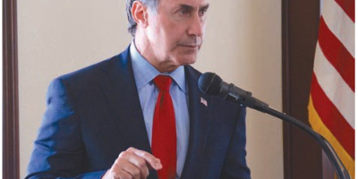 Rep. Gary Palmer at podium