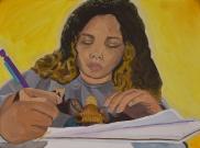 Thompson High School, Mitsu Gallegos, Brightly Shining