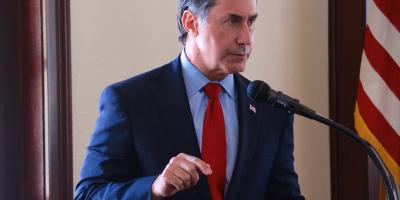 Representative Gary Palmer speaking chamber lunch