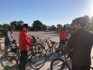 bike tour, police